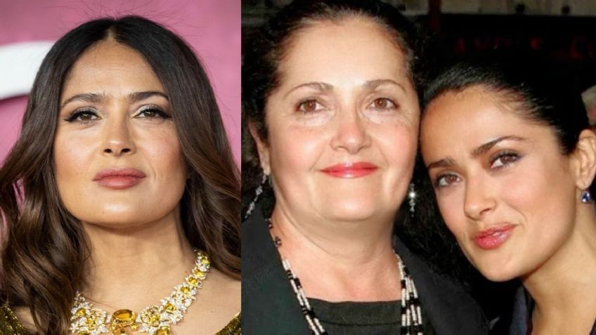 La FOTO INÉDITA de Salma Hayek y su mamá en vísperas del Día de la Madre