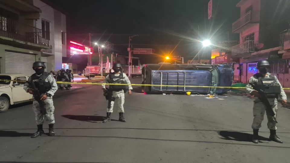 El accidente se registró a las 3:30 de la mañana.