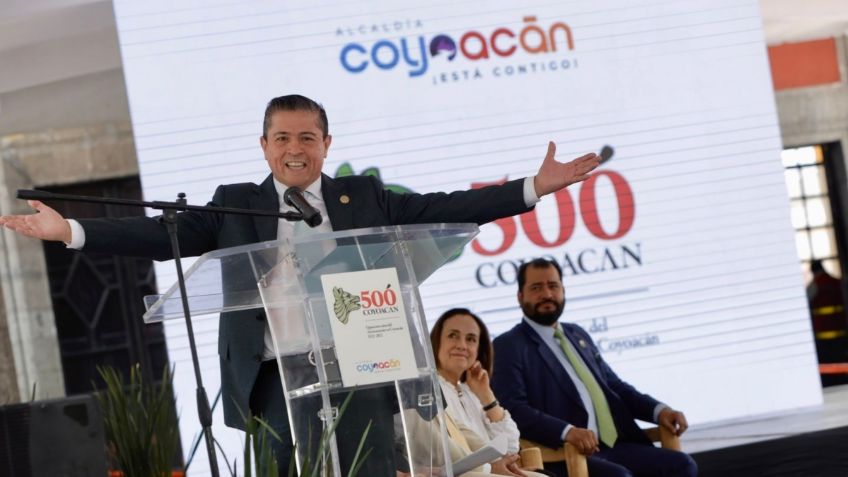 Alcalde Coyoacán presenta plan para conmemora 500 años de la demarcación