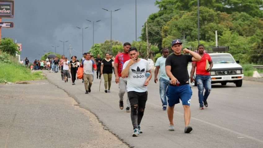 Caravana migrante llega a Coahuila en busca del sueño americano