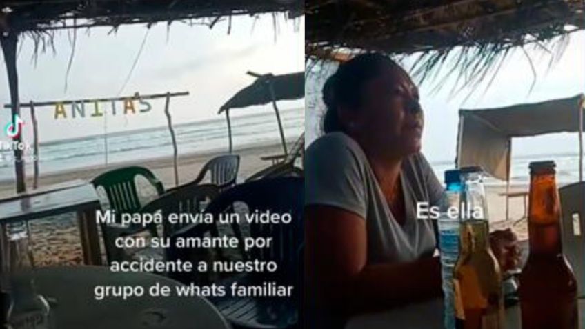 Papá envía VIDEO junto a su amante al chat familiar de WhatsApp y sus hijas toman venganza en TikTok