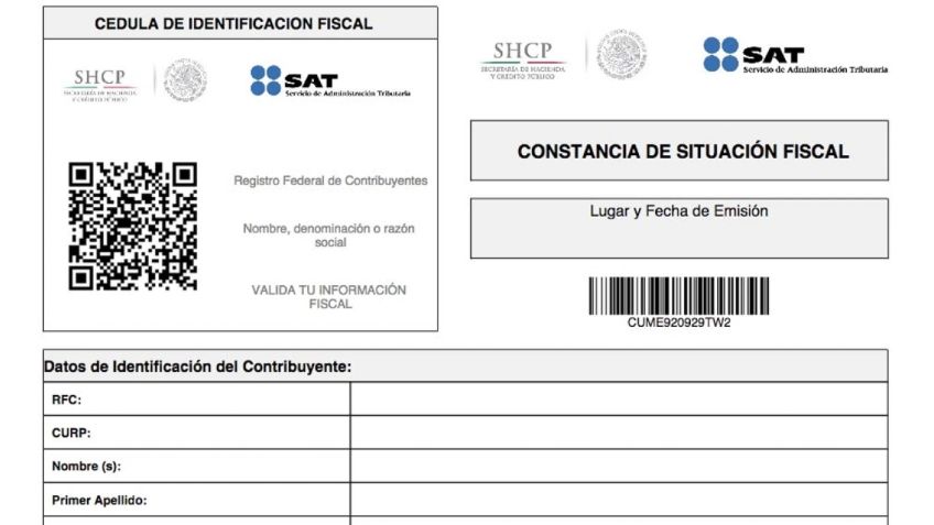 SAT: ¿Qué pasa si no tramité mi constancia de situación fiscal?