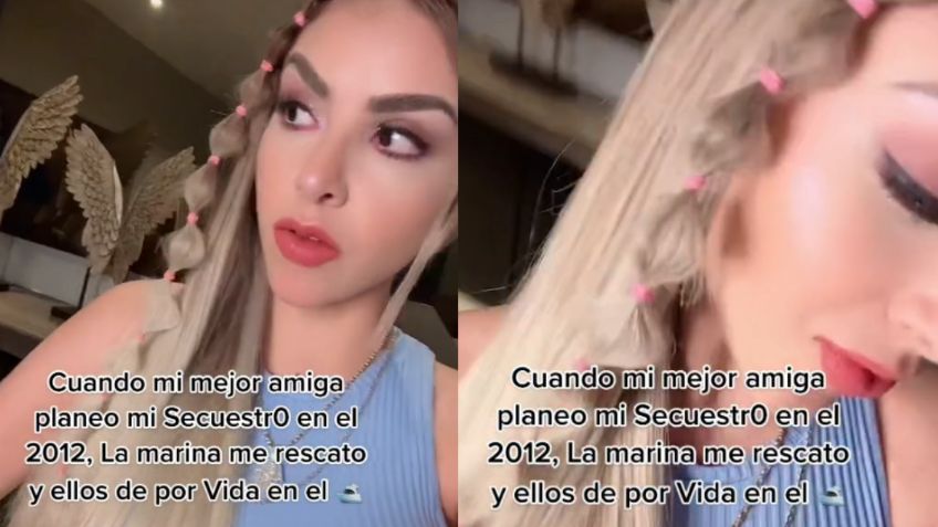 "La marina me rescató": Joven revela en TikTok cómo su mejor amiga planeó su secuestro | VIDEO