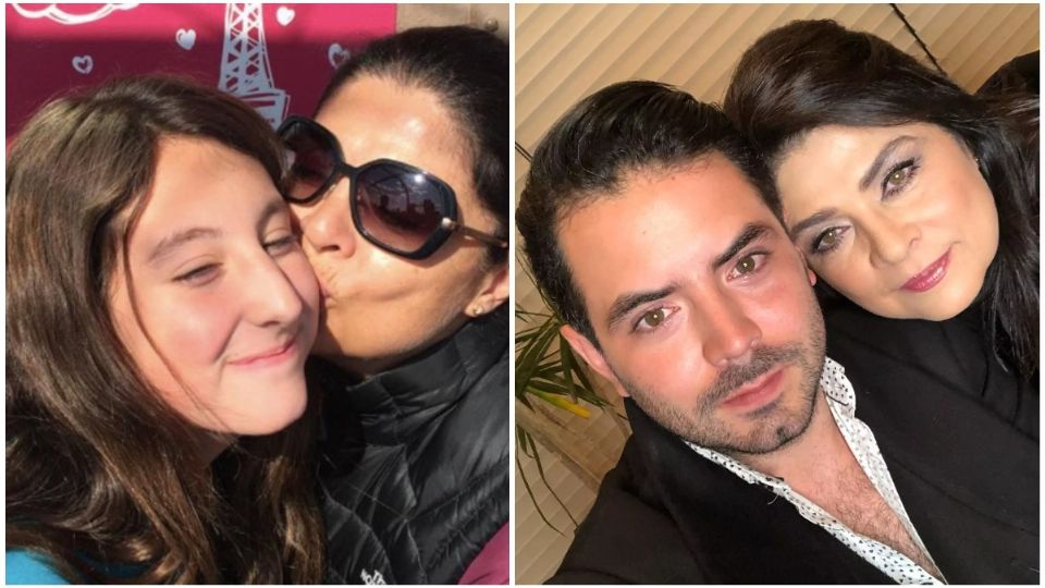 Victoria Ruffo es muy cercana a sus hijos