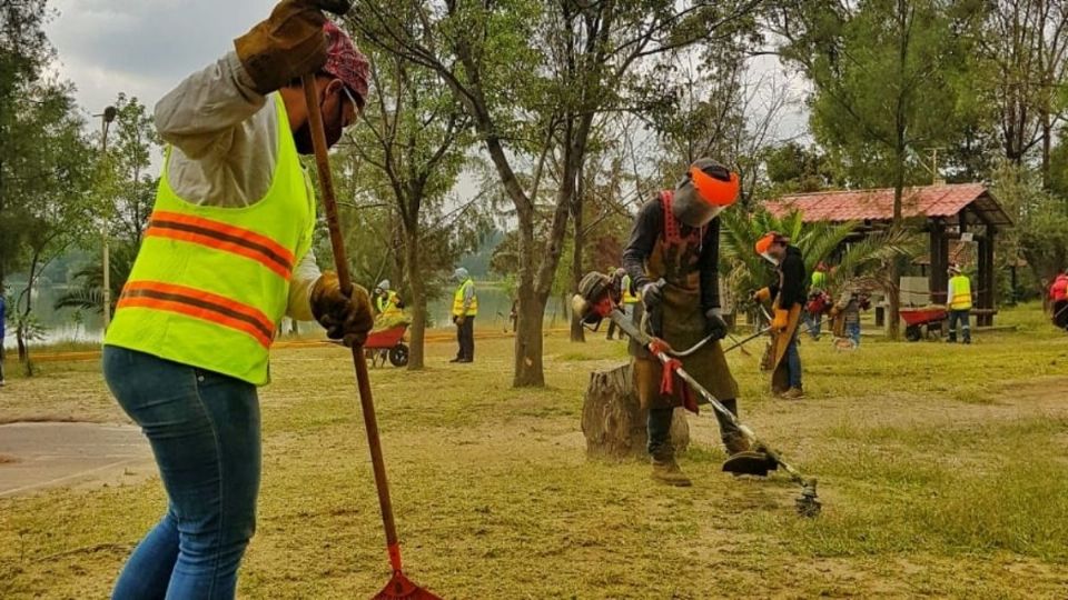 El trabajo temporal consiste en el mejoramiento urbano de la alcaldía Iztacalco.