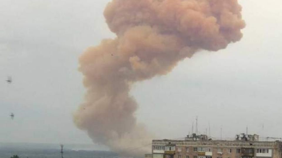 Todo pasó en la ciudad de Severodonetsk. Rusia no negó que la nube fuera consecuencia de un bombardeo.