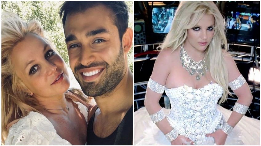 Britney Spears: Filtran primeras FOTOS de su boda con Sam Asghari; así vistió de novia