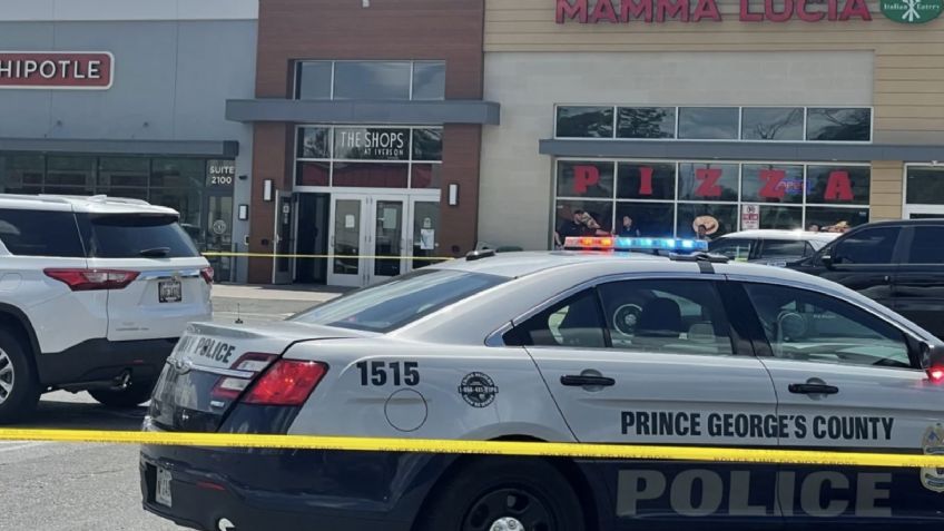 Reportan tiroteo masivo afuera de un centro comercial en Maryland, Estados Unidos