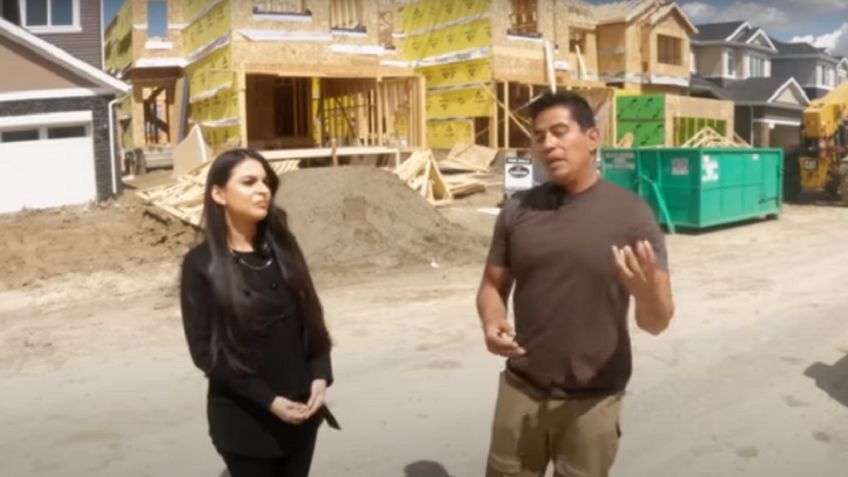 Joven mujer narra en YouTube y TikTok cómo es trabajar en la construcción en Canadá: VIDEO