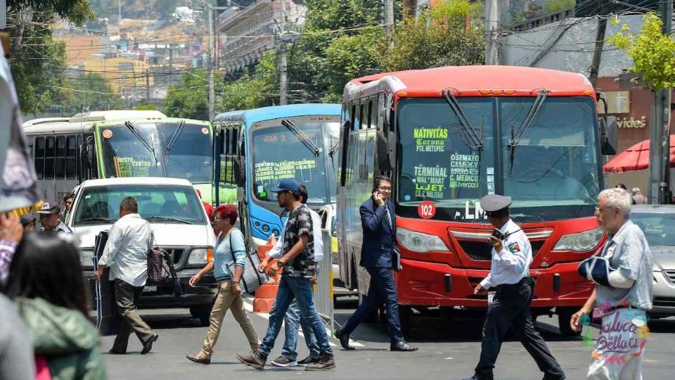 Las unidades que van de los municipios mexiquenses a la CDMX mantienen la tarifa autorizada por la Secretaría de Movilidad mexiquense.