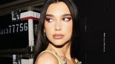 Dua Lipa enciende la red con mini vestido morado con brillo | FOTO