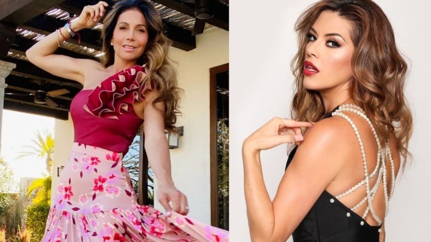 Paty Manterola y Alicia Machado encienden la red bailando "Macarena" en ajustados outfits: VIDEO