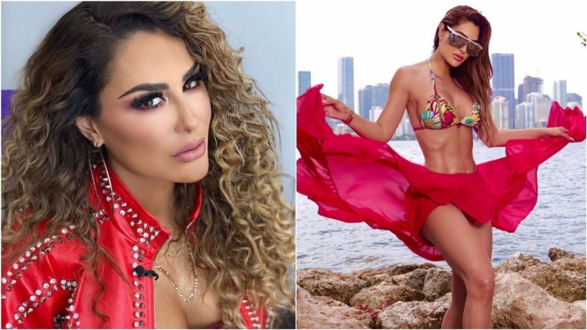 Ninel Conde enciende la red en bikini rojo y luce figura de infarto | FOTO