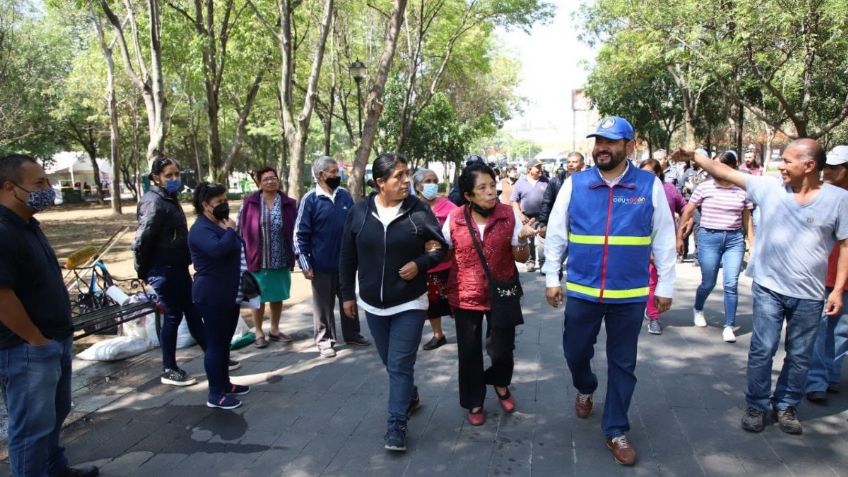 Intensa jornada de servicios urbanos, sociales y culturales en Coyoacán