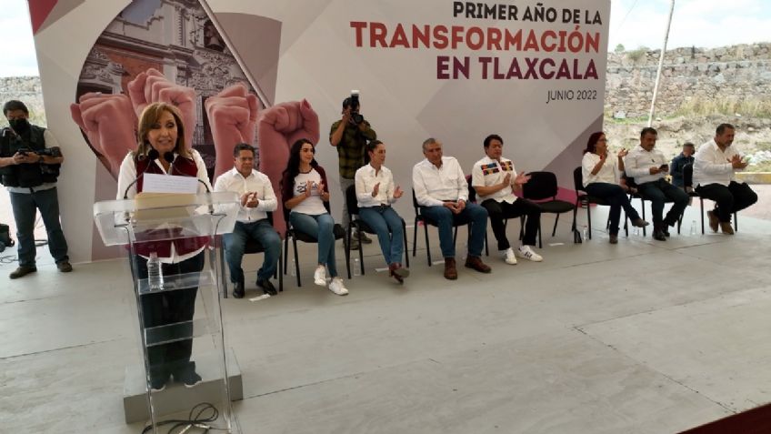 Respaldan líderes nacionales a Lorena Cuéllar, es ejemplo de la transformación del país