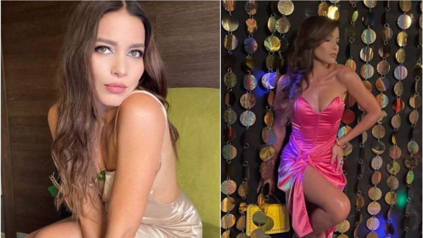 Adriana Fonseca derrocha estilo con revelador mini vestido de seda | VIDEO