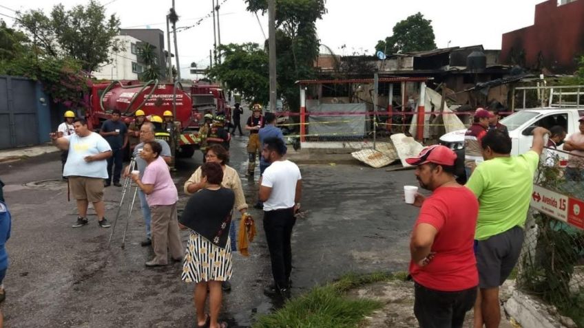 Mientras todos dormían, 3 niñas mueren en un incendio dentro de su casa en Veracruz