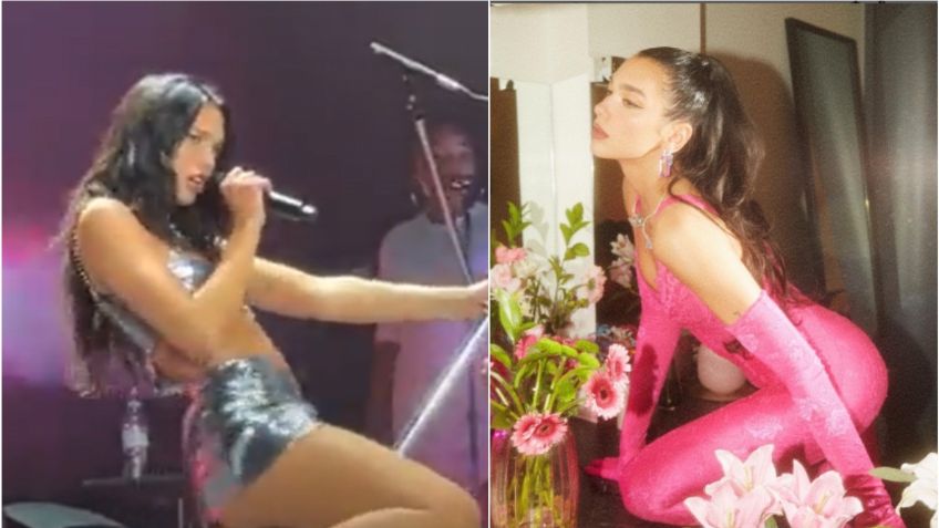 Dua Lipa impacta durante su concierto con sensual baile al estilo pole dance | VIDEO