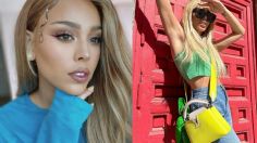 Danna Paola da cátedra de moda para llevar un look colorido este verano