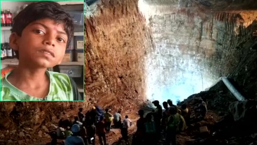 El dramático intento por rescatar a un niño sordomudo que cayó a un pozo lleno de rocas y animales venenosos