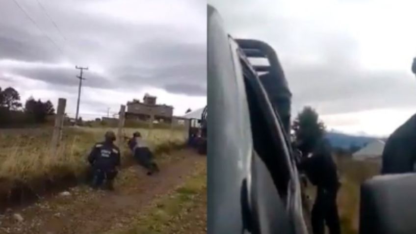 Tragedia en Edomex: Así fueron los escalofriantes momentos del enfrentamiento armado en Texcatitlán | VIDEOS