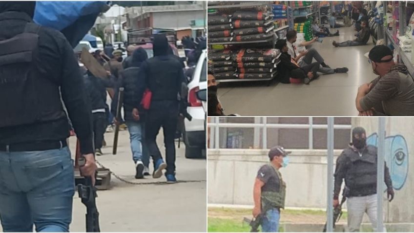 Chiapas: Captan a grupos de civiles armados tomando las calles de San Cristóbal de Las Casas | VIDEO