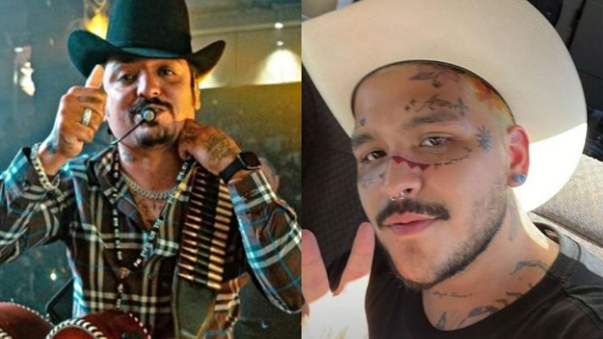 Poncho Quezada de "Los Dos Carnales" habla sobre los tatuajes de Christian Nodal |VIDEO