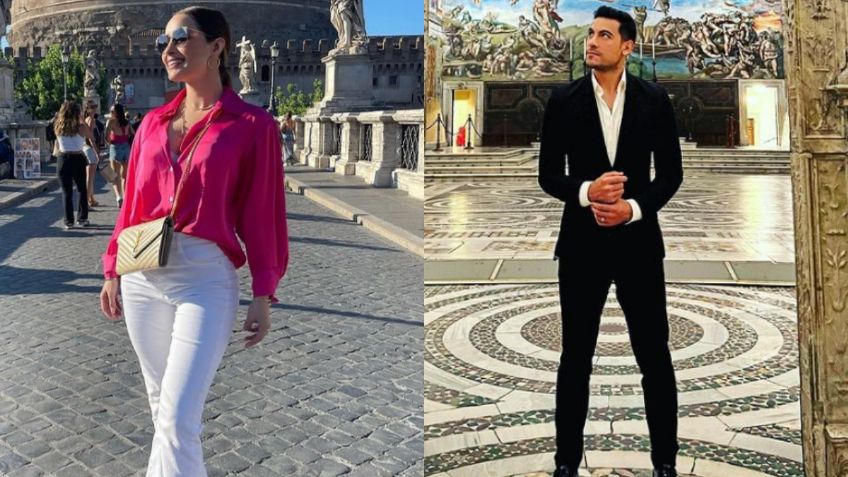 Cynthia Rodríguez y Carlos Rivera: 5 FOTOS que exhiben sus lujosas vacaciones por Europa