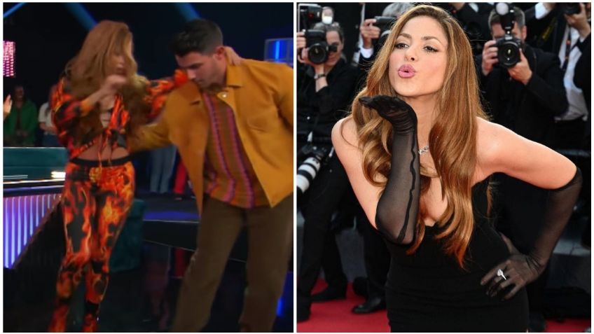 Shakira disfruta de su soltería bailando salsa con integrante de los Jonas Brothers