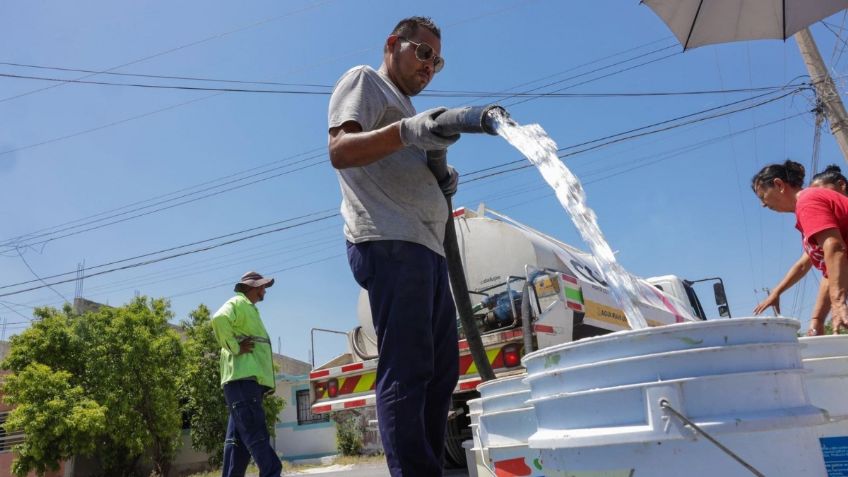 Nuevo León recupera mil litros de agua por segundo de tomas clandestinas