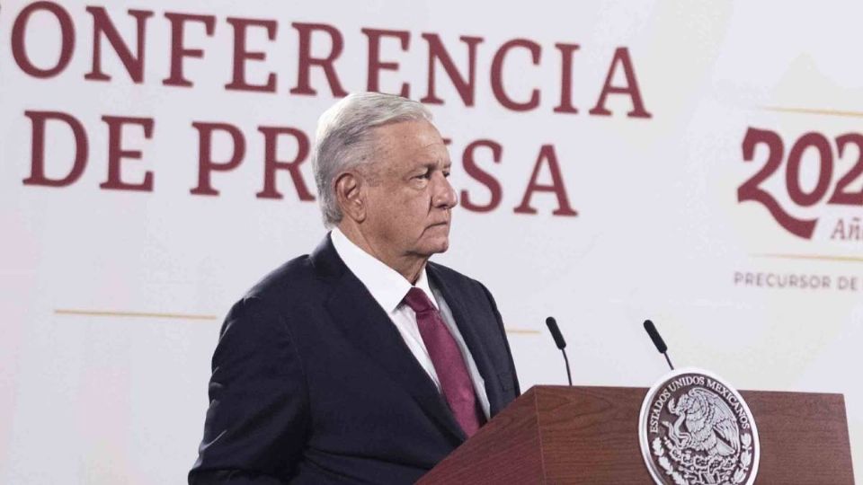 AMLO en la Mañanera.