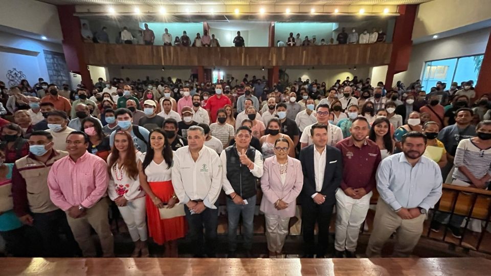 La titular de la SSPC presentó la estrategia Constructores de la Paz, junto con el gobernador Ricardo Gallardo