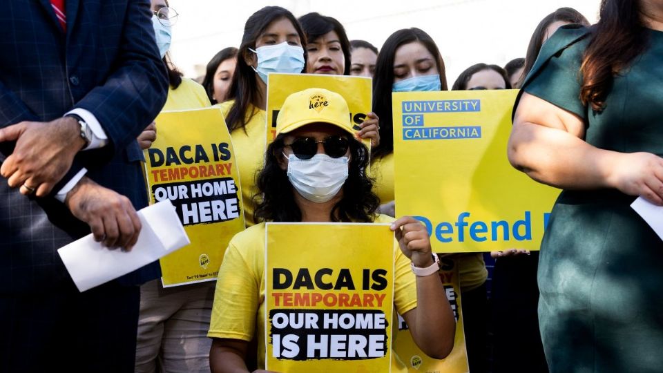 AYUDA. Soñadores urgieron al Congreso estadounidense a dar una solución permanente