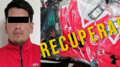 Detienen a presunto implicado en el robo de uniformes del Club Deportivo Toluca; los vendía en FB