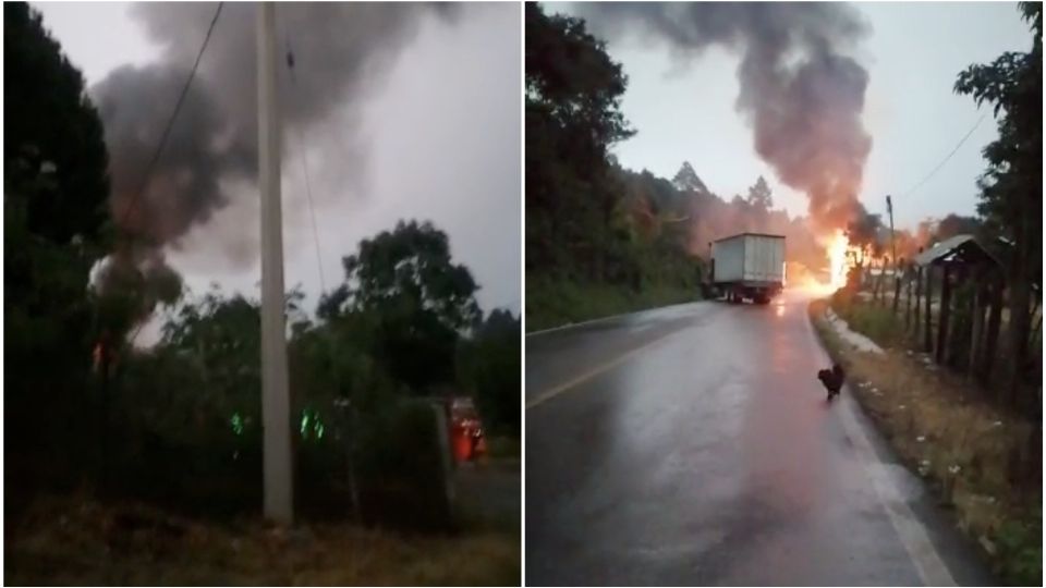 Los habitantes señalaron que la noche del miércoles la propia policía municipal realizó disparos al aire para amedrentar a la población. 