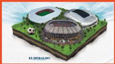 ¡Hito mundial! El Azteca es el primer estadio en tener tres Copas del Mundo