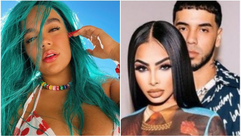 ¿Anuel AA, sin olvidar a Karol G? Comete GARRAFAL error al nombrarla frente a su esposa Yalín "La Más Viral"