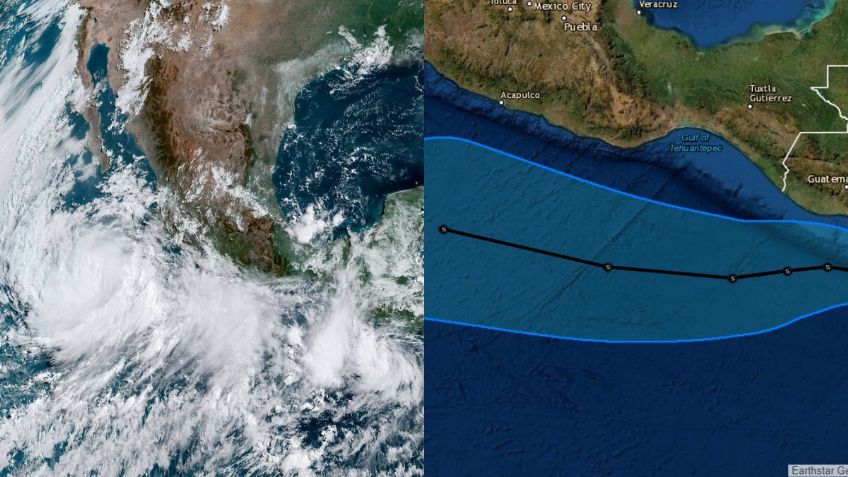 Tormenta Tropical Celia causará lluvias en Chipas; trayectoria EN VIVO hoy 17 de junio