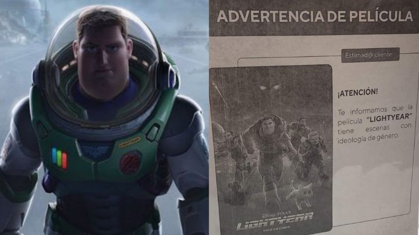 Lightyear: Cines advierten "contenido con ideología de género" por beso LGBTQ+ en la película