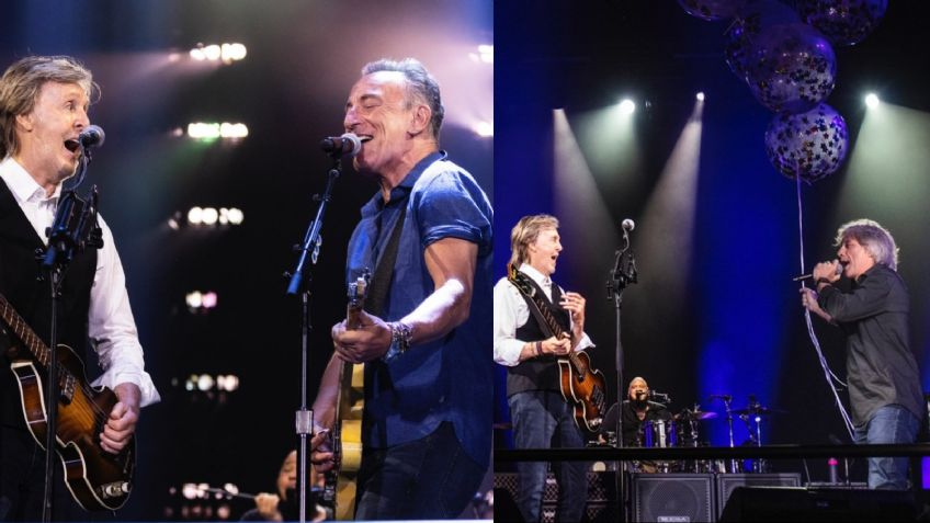 Paul McCartney celebra sus 80 años junto a Jon Bon Jovi y Bruce Springsteen en New Jersey