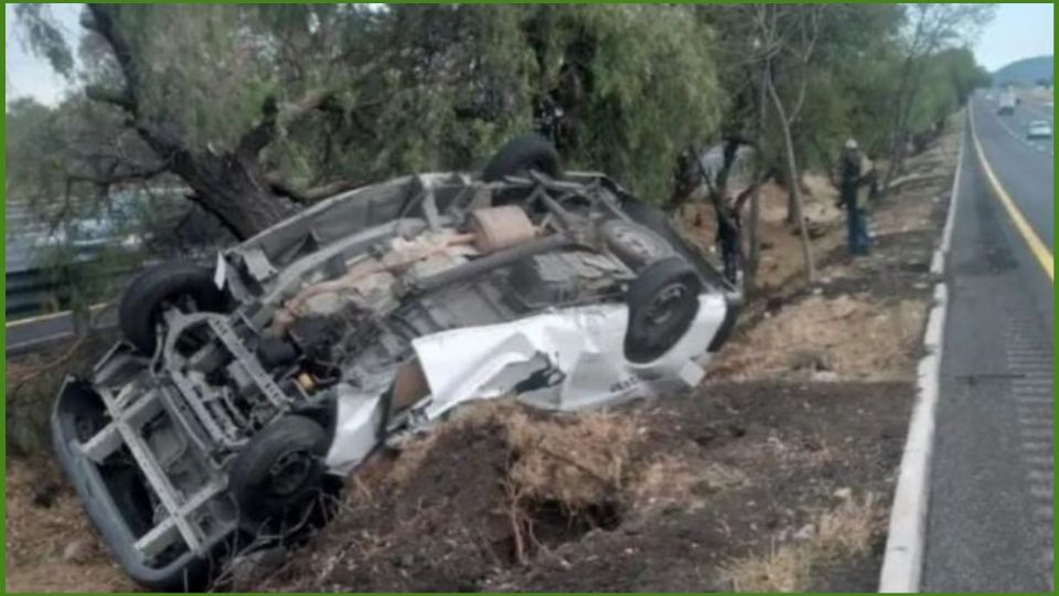 La unidad quedó completamente destrozada