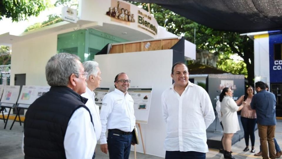 El gobernador Cuauhtémoc Blanco se comprometió con el modelo del presidente