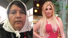 Doña Católica de TikTok se encuentra con "La Bebeshita" y hasta agua bendita le echó a la famosa | VIDEO