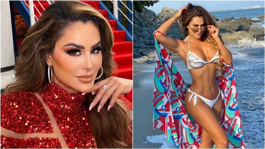 Ninel Conde: 5 bikinis metálicos con los que impone estilo para brillar en verano