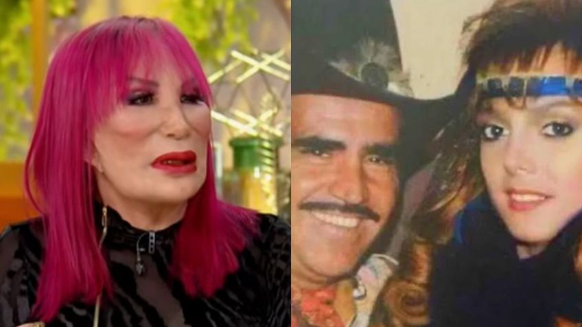 Lyn May "suelta la sopa" y afirma que hijo de Patricia Rivera sí es de Vicente Fernández