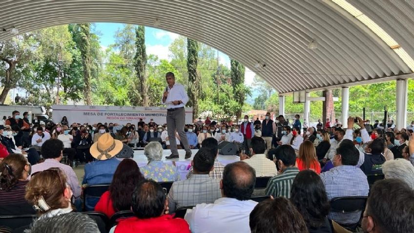 Alfredo del Mazo impulsa la cultura, desarrollo e infraestructura carretera en la región XVI Tenancingo