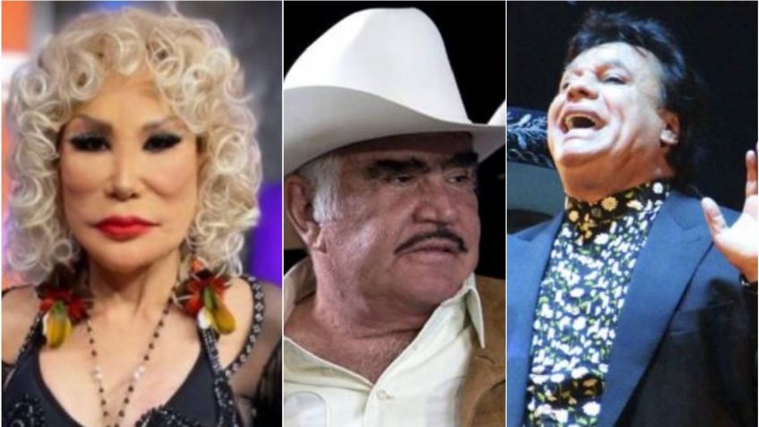 Lyn May asegura que Vicente Fernández no quería cantar las canciones de Juan Gabriel porque era muy chillón