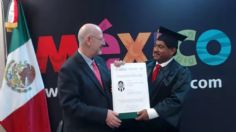 ¡Orgullo nacional! Migrante mexicano se gradúa en la UnADM sin salir de Estados Unidos