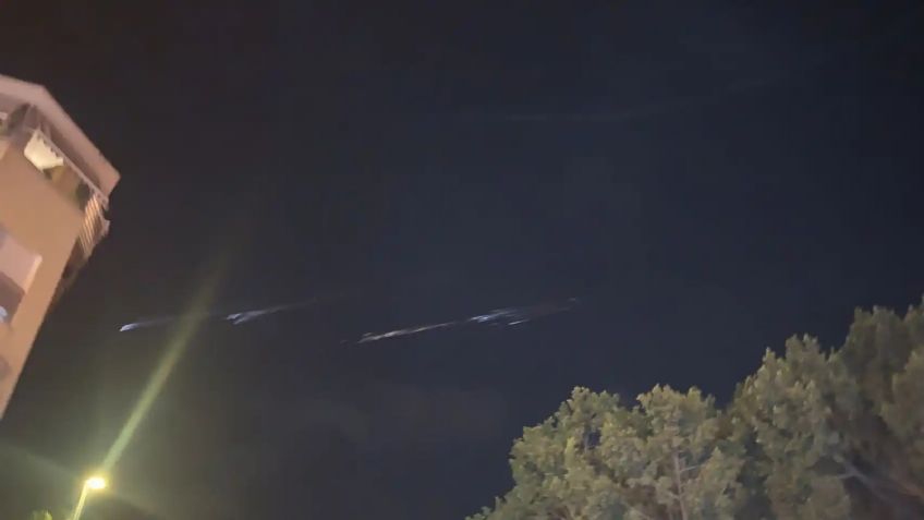 Luces en el cielo de Málaga sorprenden a habitantes y aseguran que se trata de ovnis | VIDEO