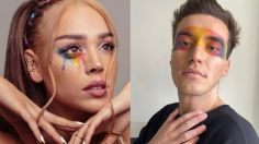 5 maquillajes de ojos con temática LGBT+ que puedes lucir en la marcha de este sábado